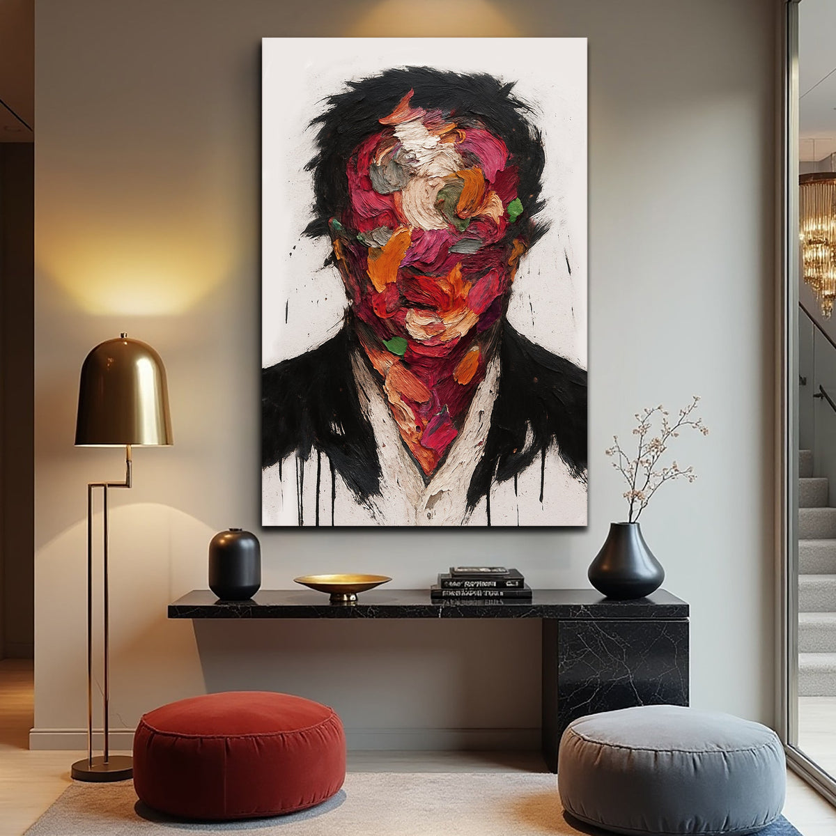 Petals of Identity Wall Art by Tailored Canvases