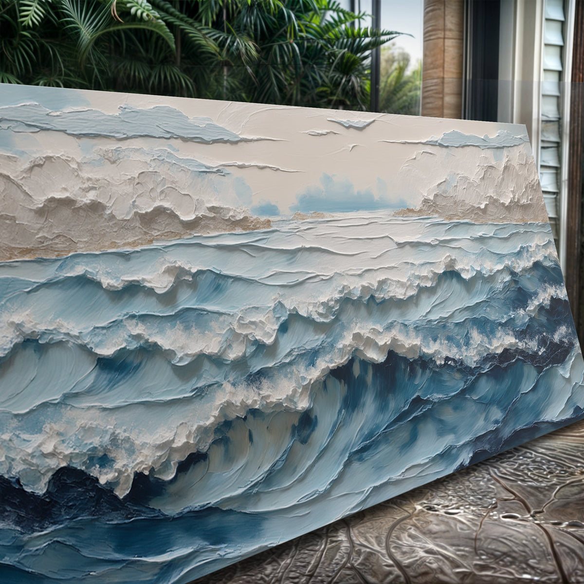 Ocean Embrace Wall Art by Tailored Canvases