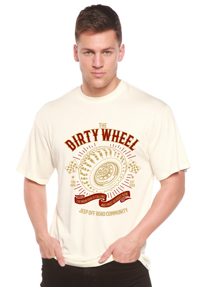 The Dirty Wheel men's bamboo graphic T-shirt – view 3
