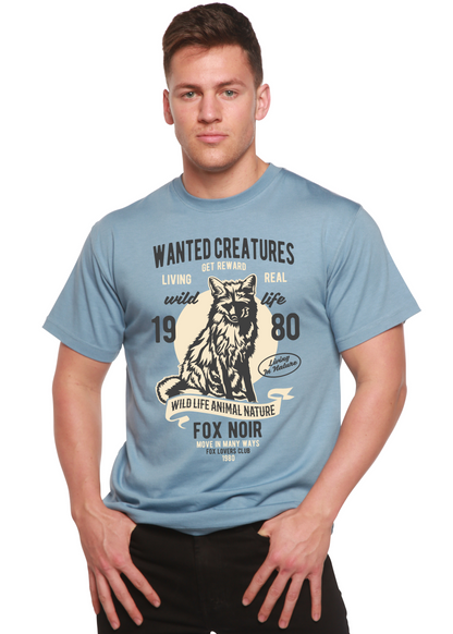 Wanted Creature men's bamboo graphic T-shirt – view 3