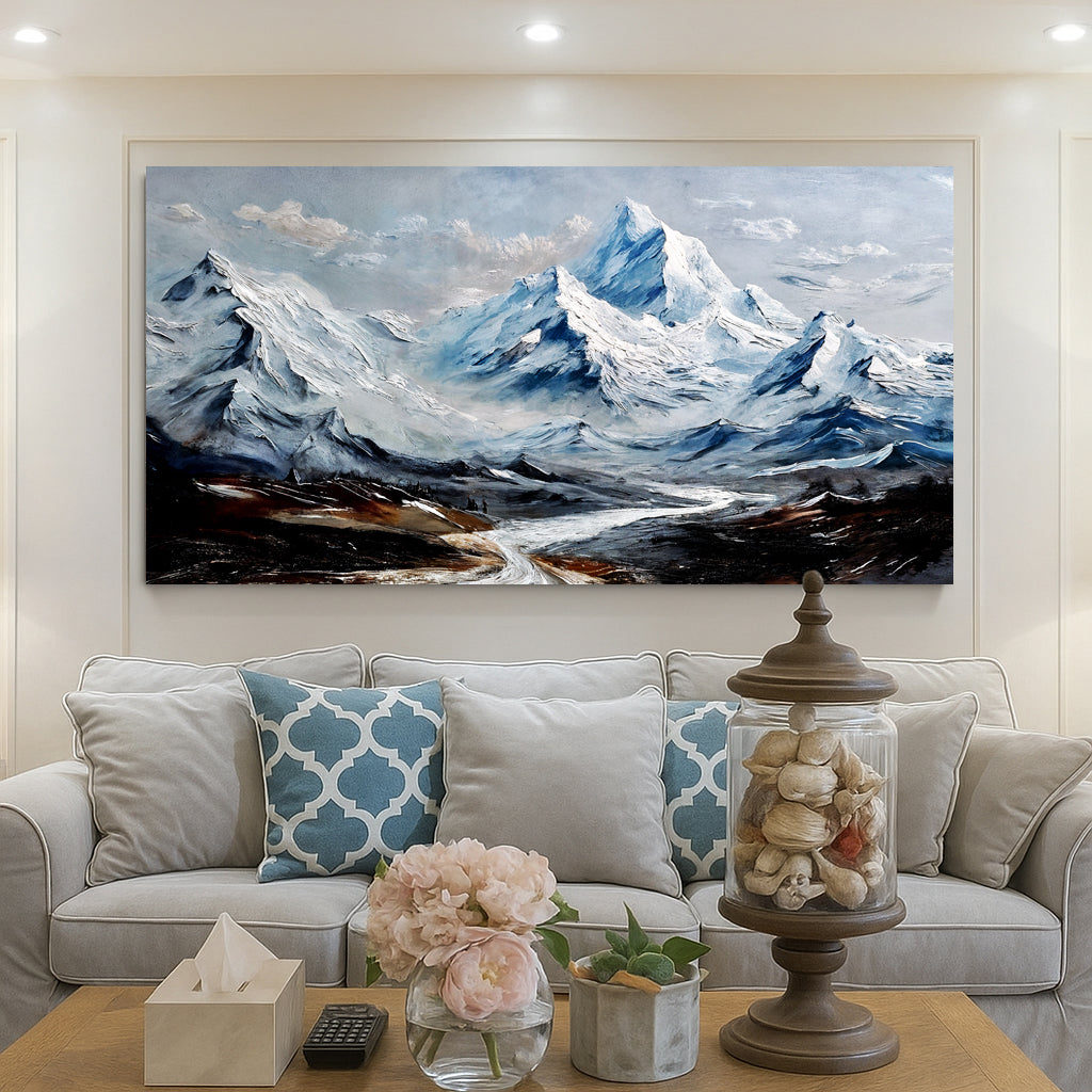 Mountain Minimalist Wall Art II by Tailored Canvases