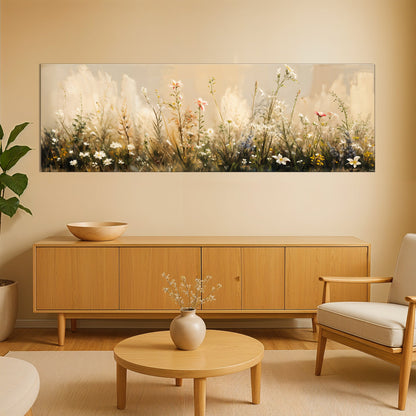 Flower Field Wall Art by Tailored Canvases