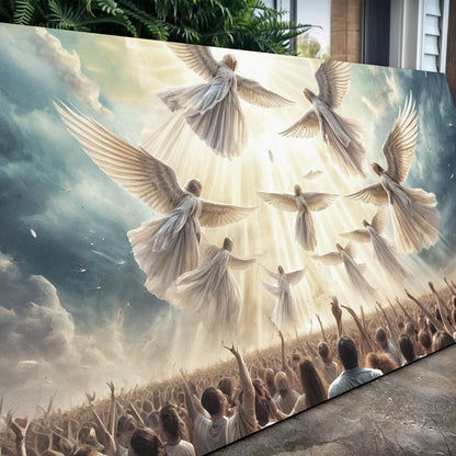 Praise - Faith Wall Art by Tailored Canvases