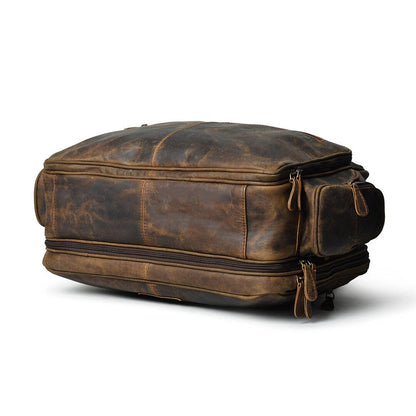 Floyd Handmade Buffalo Leather Office Briefcase by Classy Leather Bags