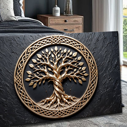 3D Celtic Tree of Life Wall Art V canvas by Tailored Canvases, view 5