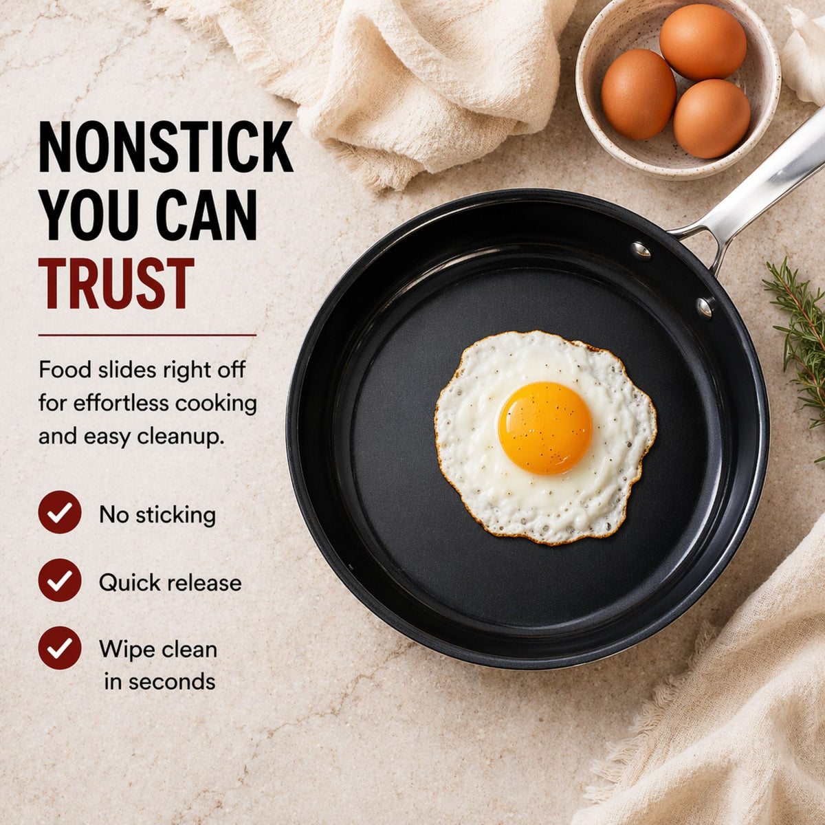 Ceramic Nonstick Cookware Set by Alva Cookware