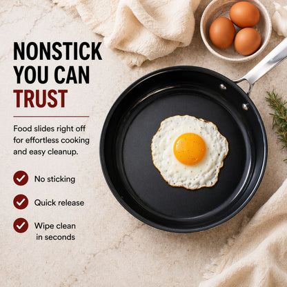 Ceramic Nonstick Cookware Set by Alva Cookware