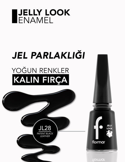 Flormar Jelly Look High-Shine Gel Effect Nail Polish 11ml by Beauty Care Bag