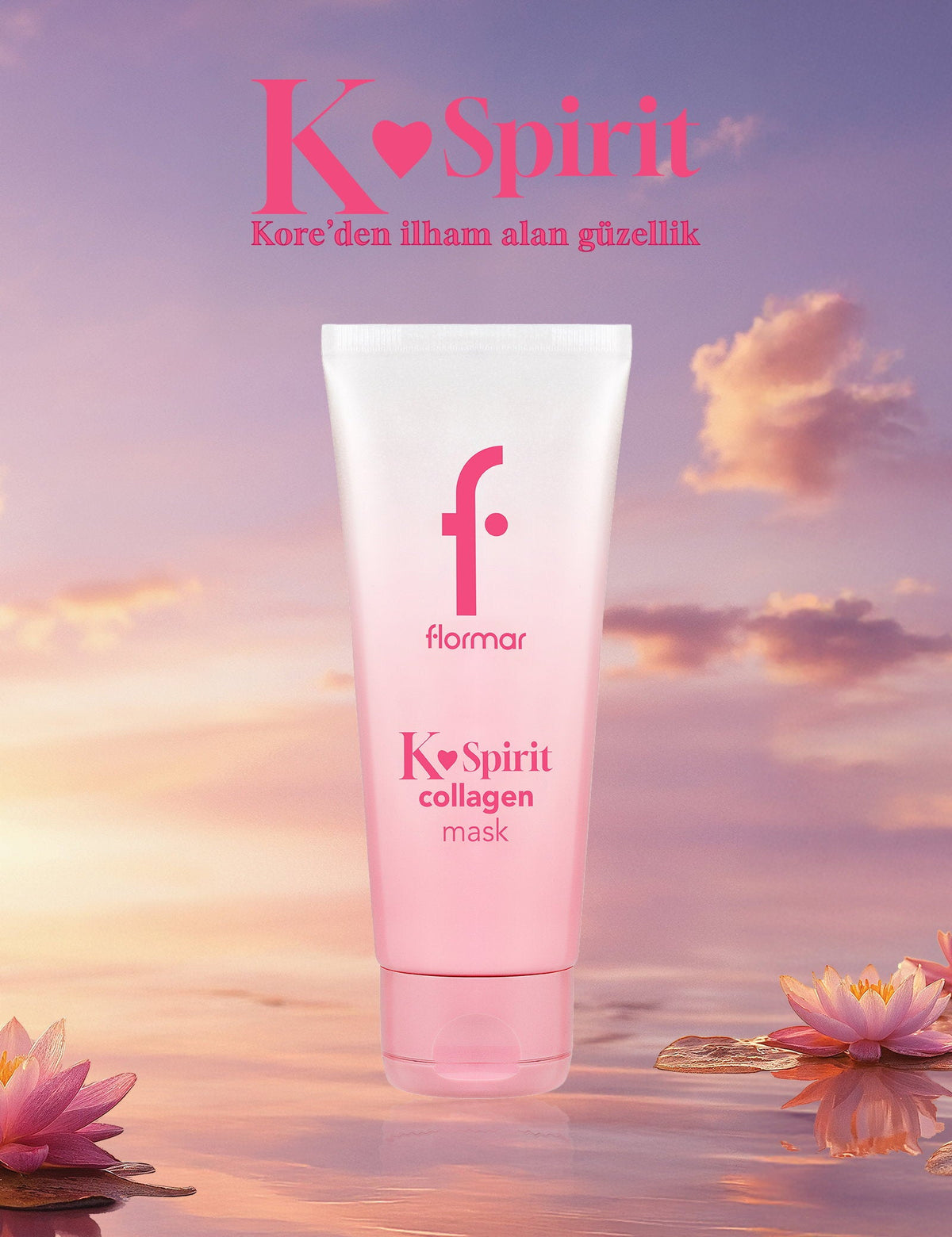 Flormar K-Spirit Collagen Wrapping Mask Hydrating Peel-Off 50ml by Beauty Care Bag