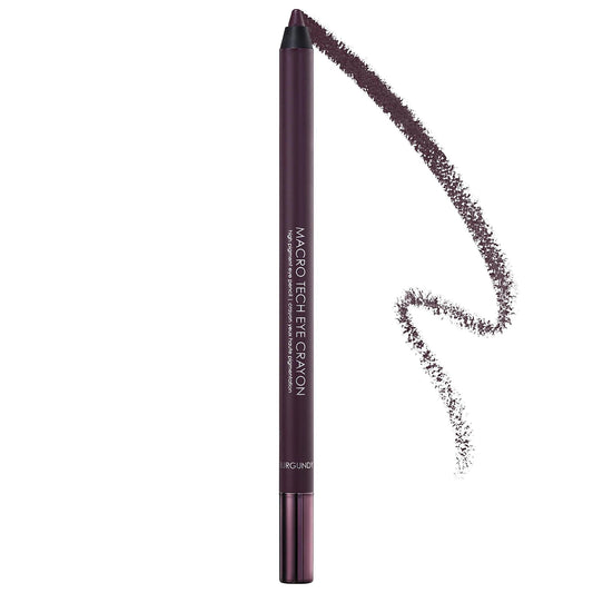 Macro Tech Eye Crayon High Pigment Eyeliner Pencil - Waterproof, Cruelty-Free, Long-Lasting Makeup for Sensitive Eyes by Beauty Care Bag
