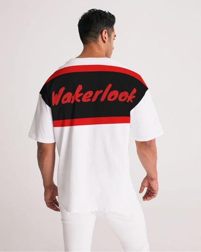 Wakerlook Men's Premium Heavyweight Tee by Sky Blue Saffron