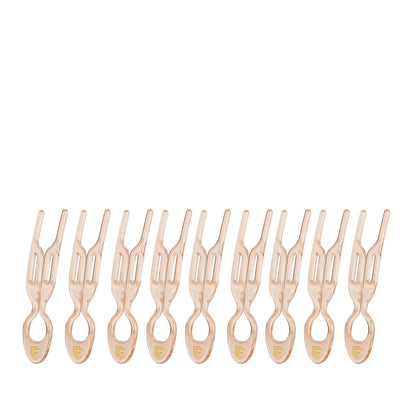 Fiona Franchimon No. 1 Hairpin Bronze Glaze Set 9 Count by Beauty Care Bag