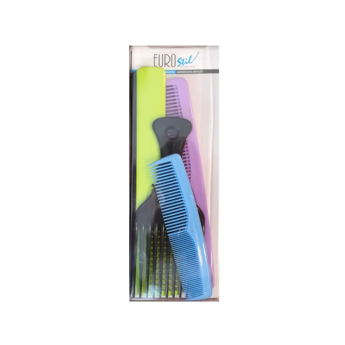 Eurostil Professional Hair Comb Set 5022 by Beauty Care Bag