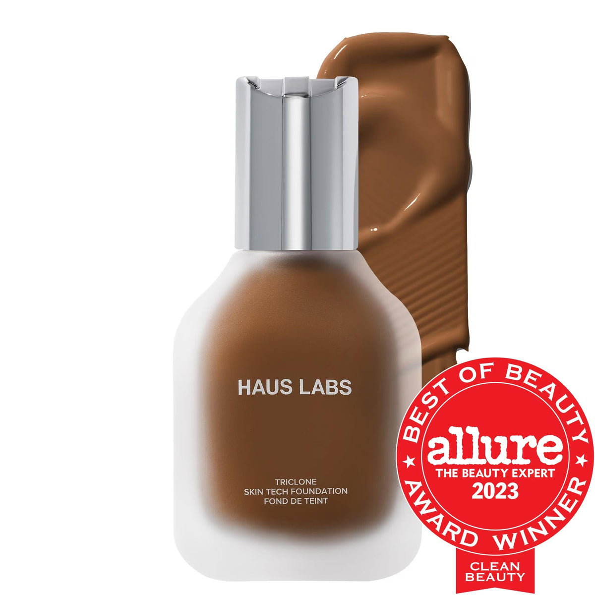 Triclone Skin Tech: Medium Coverage Foundation - Reduce Redness, Vegan & Non-Comedogenic for Sensitive Skin. Natural Finish, Skincare Infused. by Beauty Care Bag