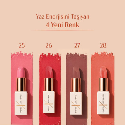 Pastel x Arzu Sabanci Shiny Moisturizing Lipstick 28 by Beauty Care Bag