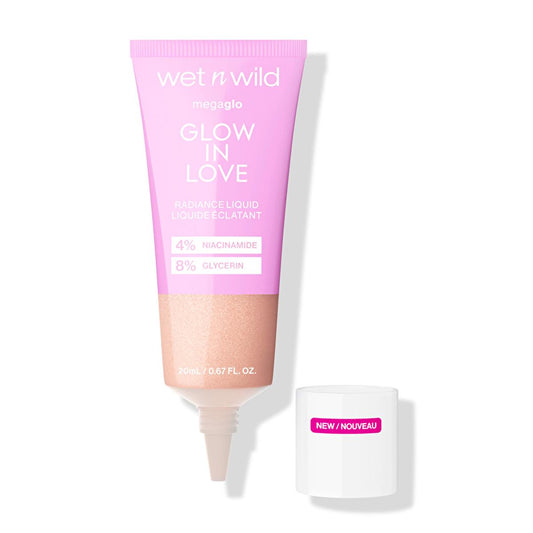 Wet n Wild MegaGlo Glow in Love liquid highlighter with niacinamide