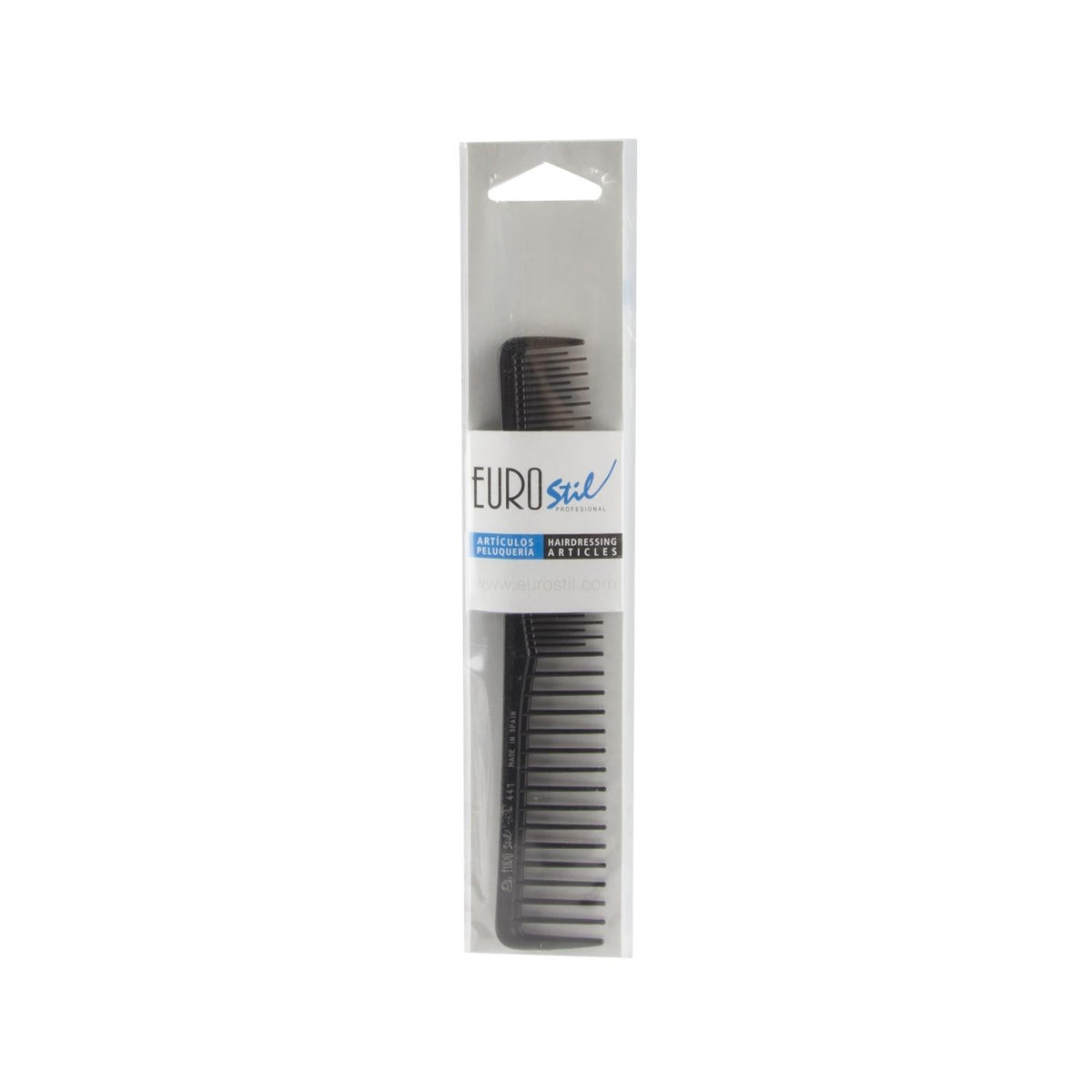 Eurostil Professional hair comb 441 for detangling and styling