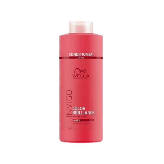 Wella Wella Invigo Color Brilliance Color-Enhancing Hair Cream 1000ml - Nourishes & Enhances Color-Treated Hair by Beauty Care Bag