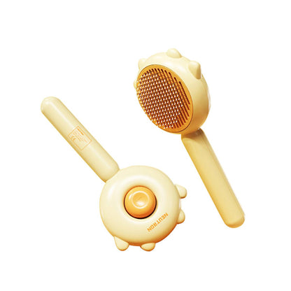 Neutron Pet Grooming Tool - Adjustable Comb for Cats & Dogs, Ergonomic Handle, Easy Hair Collection by Beauty Care Bag