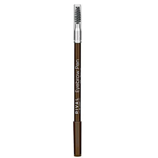 Rival de Loop Eyebrow Pencil No:02 Brown - Precise Eyebrow Enhancer for Defined Brows by Beauty Care Bag