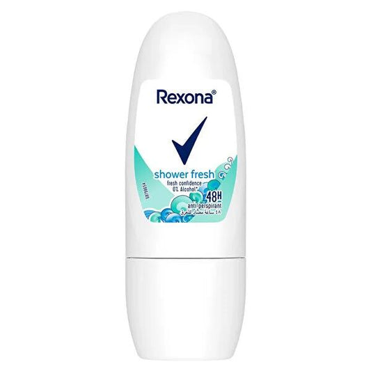 Rexona Women mini roll-on deodorant in Shower Fresh, 20ml travel size