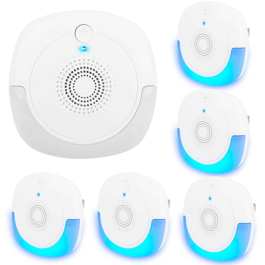 Six plug-in ultrasonic pest repellers by EasyOptionXY