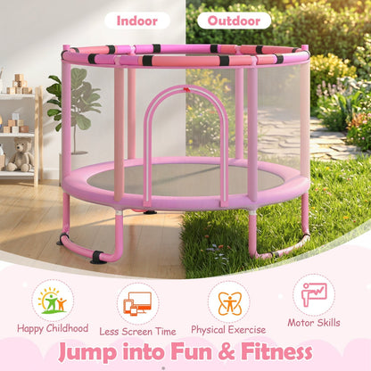 60-inch kids trampoline with adjustable gymnastics bar by GBruno Store, view 8