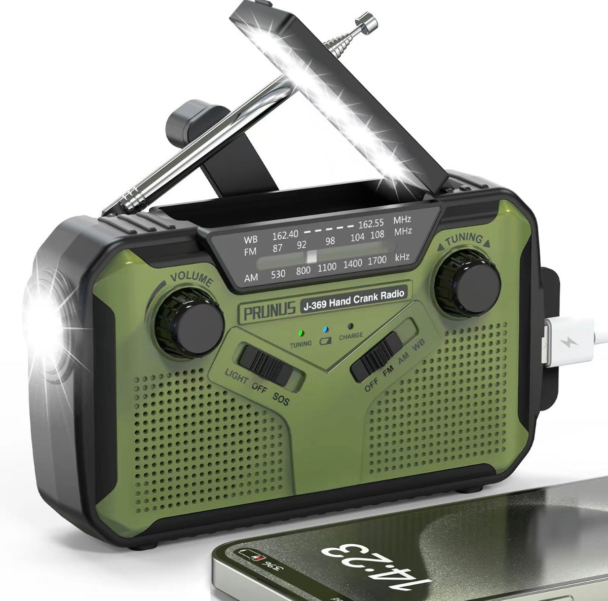 StormGuard Emergency Radio by V.I.P Digital Presence