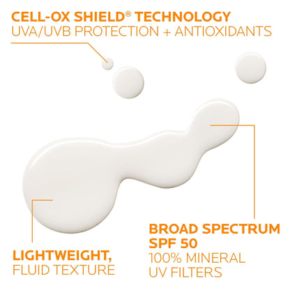 La Roche-Posay Tinted Sunscreen Gel-Cream SPF 50+ - Oil Control, Matte Finish for Sensitive Skin by Beauty Care Bag