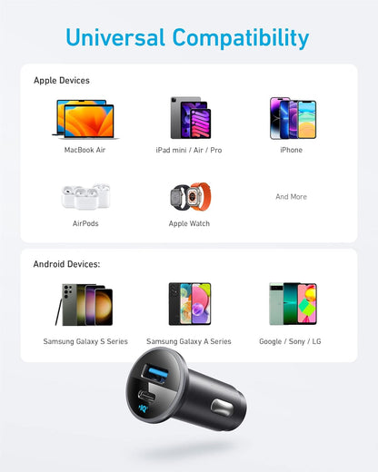 Anker <b>323</b> Car Charger (52.5W) by Anker