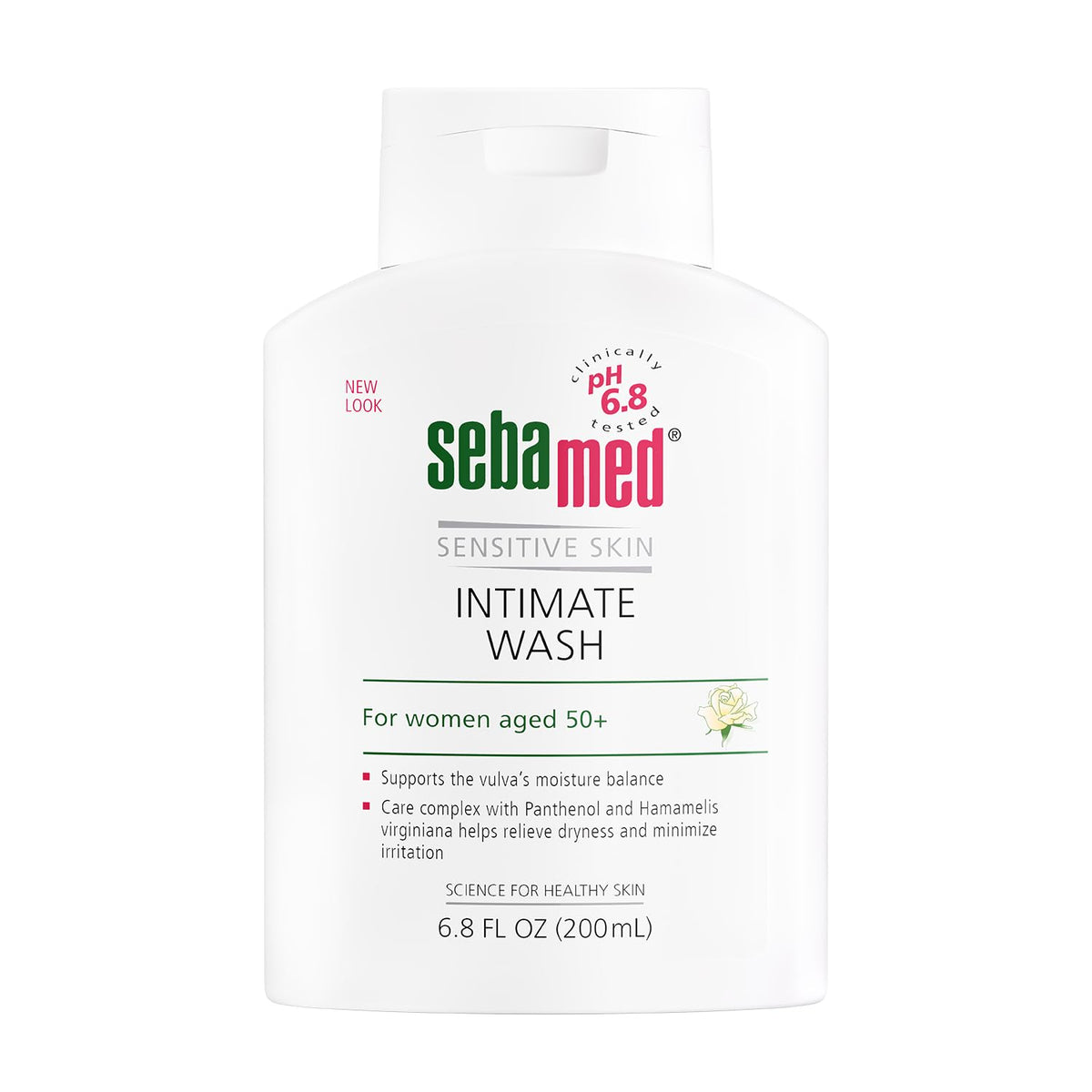 Sebamed Intimate Wash Gel pH 6.8 - Gentle Hygiene for Women Over 50, Natural Intimate Care by Beauty Care Bag