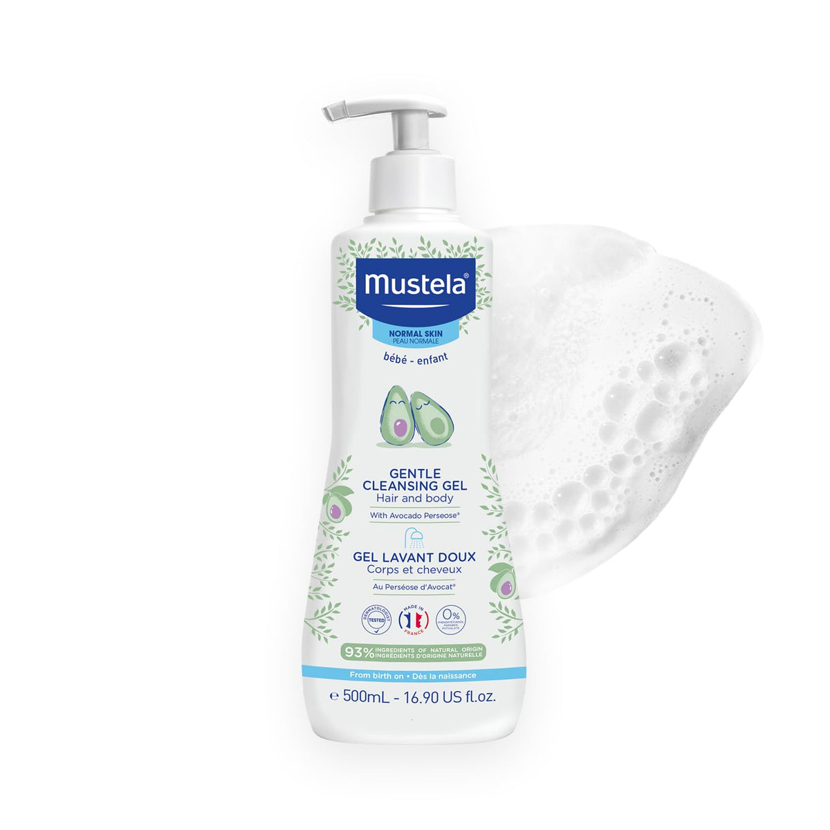 Mustela newborn shampoo – view 3