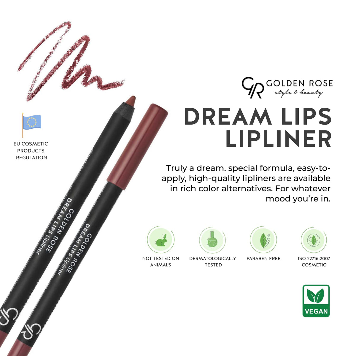 Golden Rose Dream Lips lip liner, No. 512