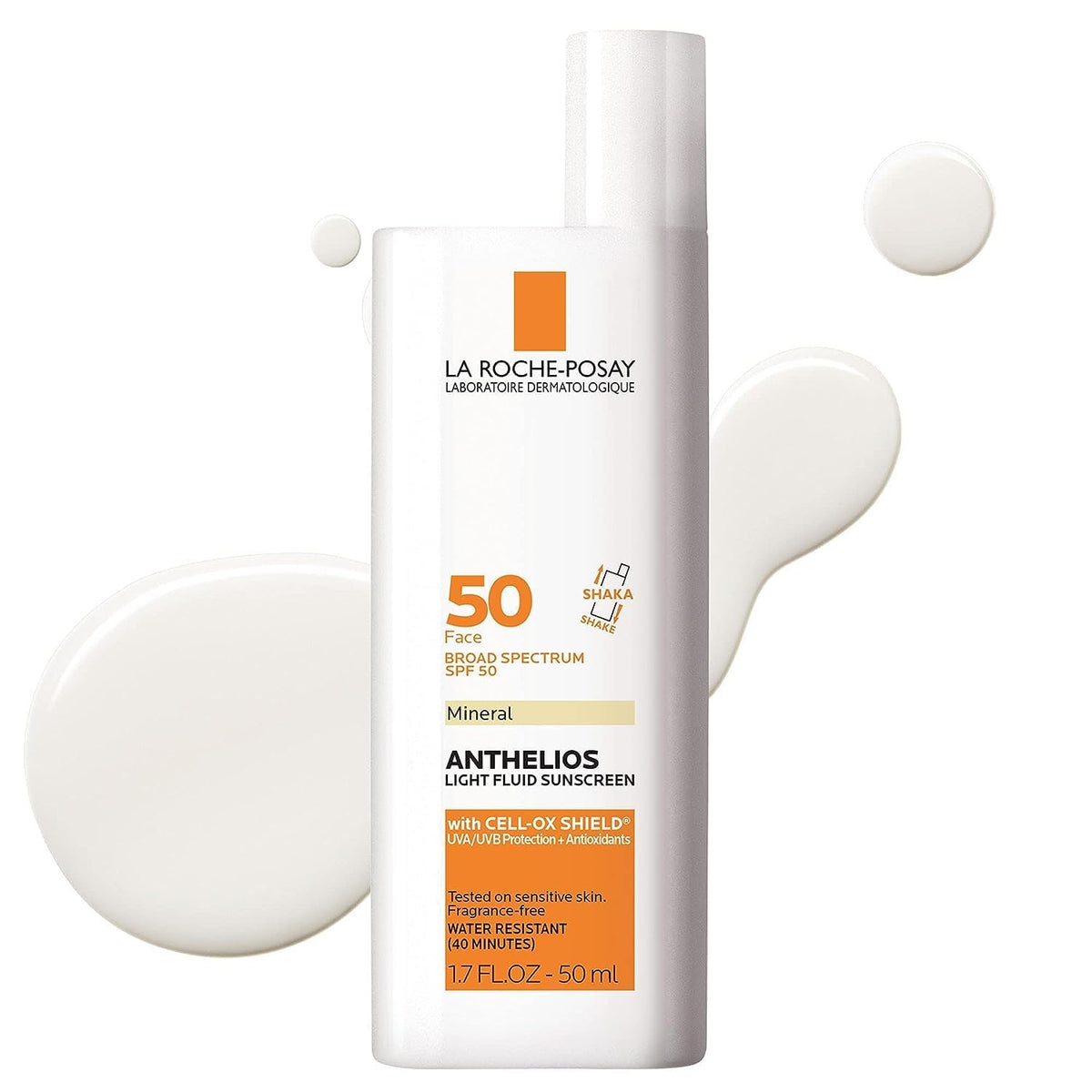 La Roche-Posay Tinted Sunscreen Gel-Cream SPF 50+ - Oil Control, Matte Finish for Sensitive Skin by Beauty Care Bag