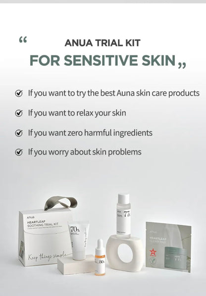 ANUA Heartleaf Soothing Trial Kit by AsiaBeautyMall