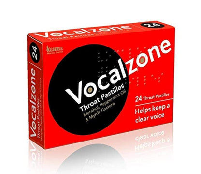 Vocalzone throat pastilles, 24 count