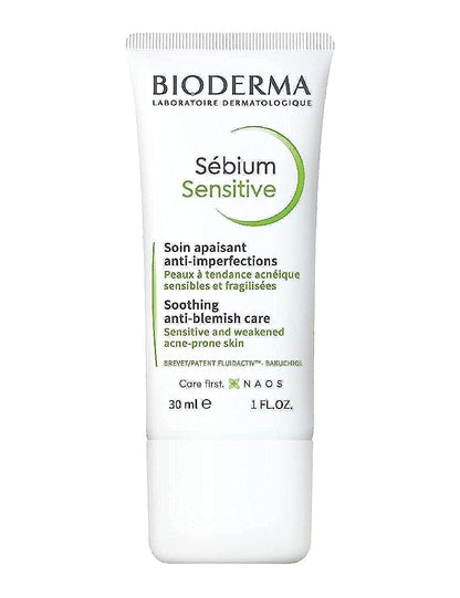 Bioderma Sebium Sensitive care for acne-prone sensitive skin, 30 ml