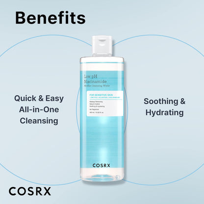 Cosrx Low pH Niacinamide Micellar Cleansing Water by AsiaBeautyMall