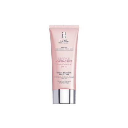 BioNike Defence Hydractive SPF 30 Urban Sunscreen: Anti-Aging, Blue Light & Hyaluronic Acid Facial Moisturizer for Sensitive Skin - Daily Protection by Beauty Care Bag