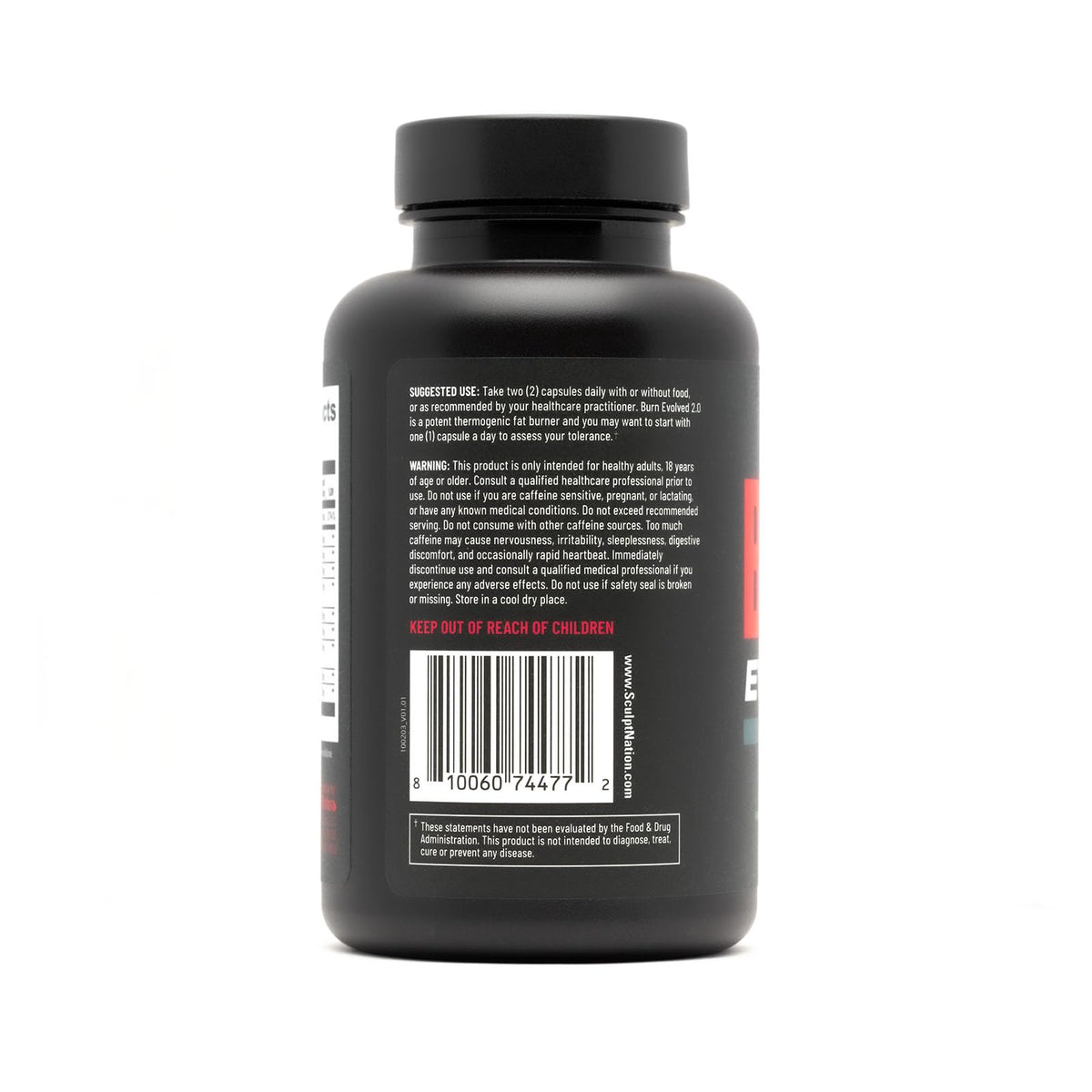 Sculpt Nation by V Shred Burn Thermogenic Fat Burner for Men & Women by Shahmori