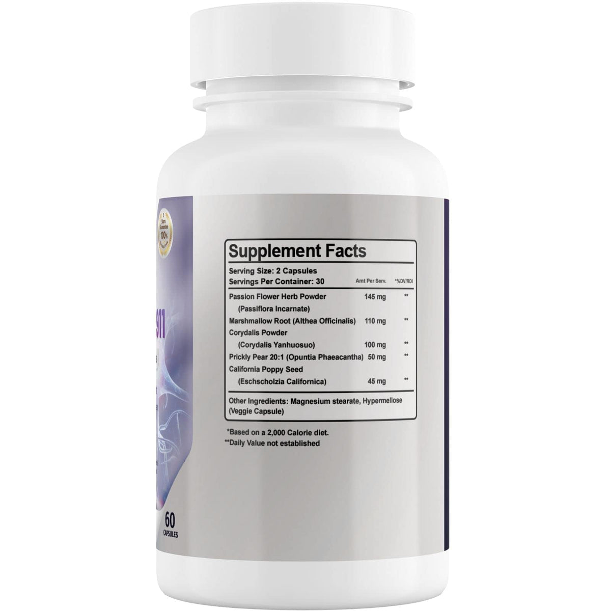 Nerve Control 911 - Natural Plant Based Nerve Health Supplement by Shahmori