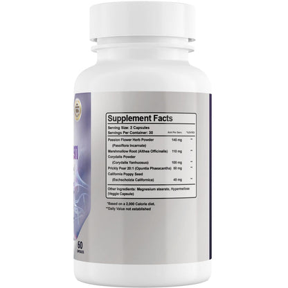 Nerve Control 911 - Natural Plant Based Nerve Health Supplement by Shahmori