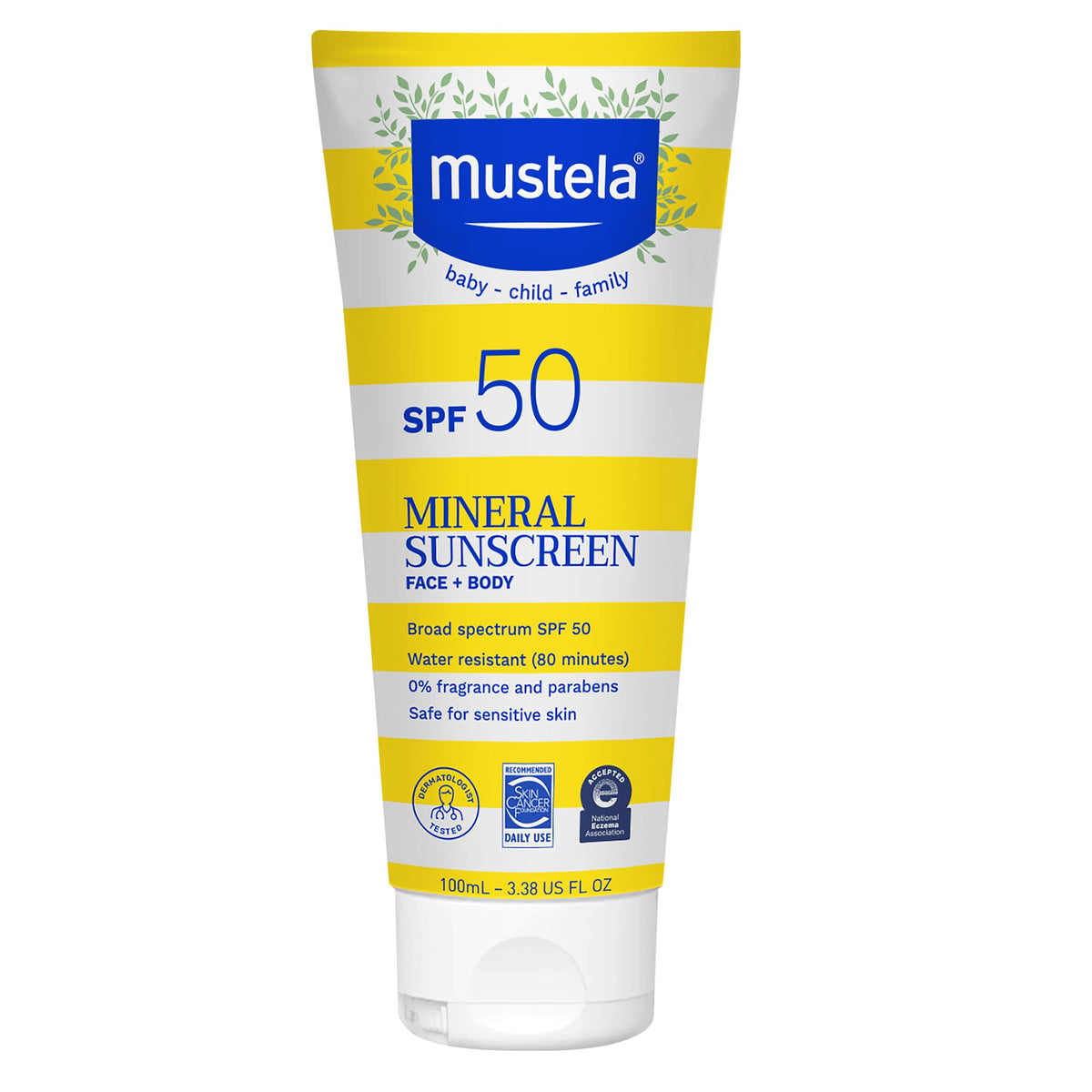 Mustela High Protection Face Sunscreen Spf 50 40 ml by Beauty Care Bag