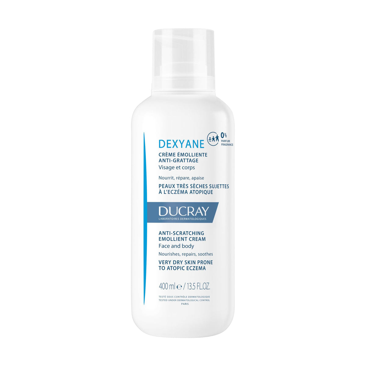 Ducray Dexyane anti-dryness moisturizing cream, 400 ml