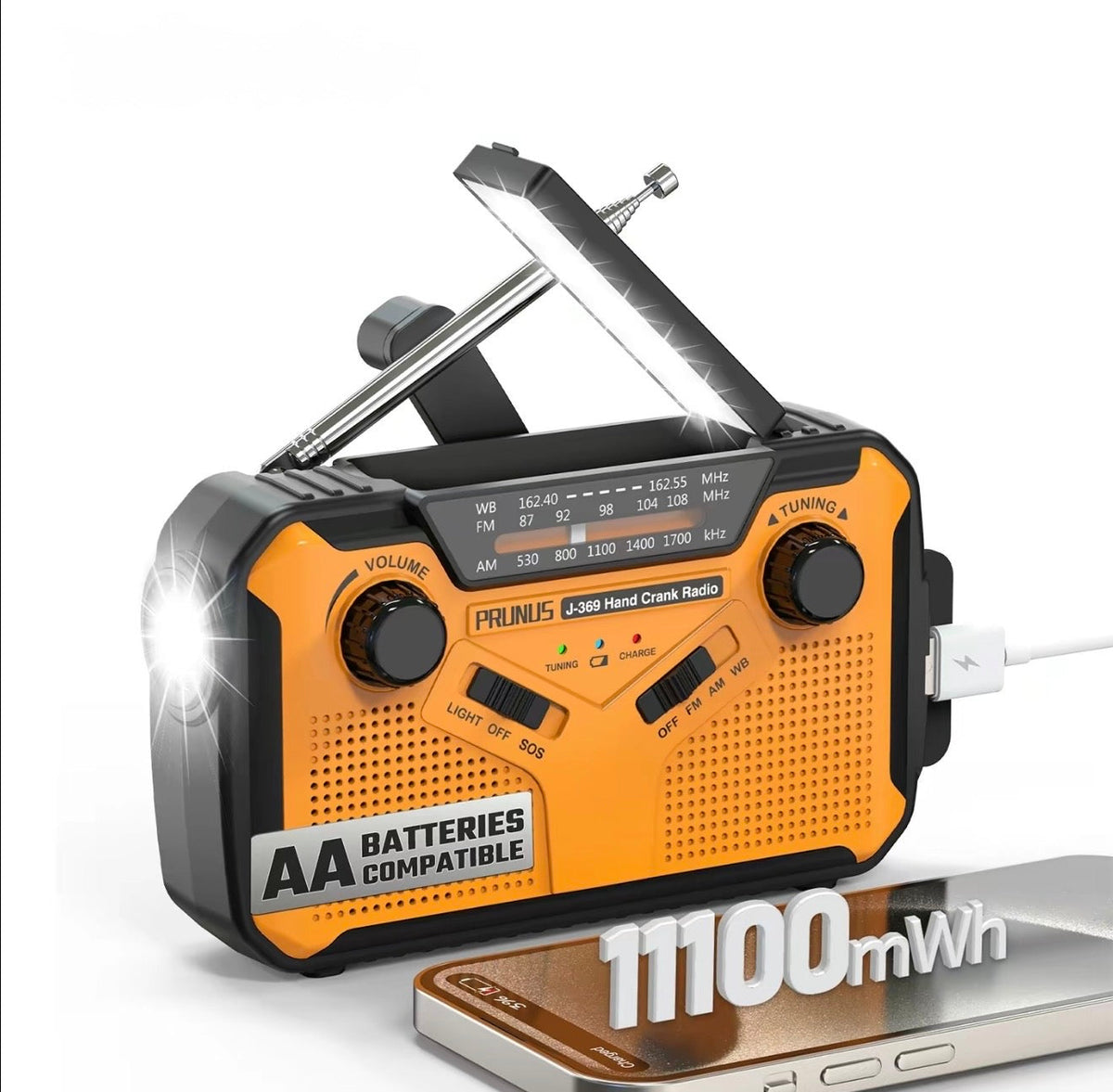 StormGuard Emergency Radio by V.I.P Digital Presence