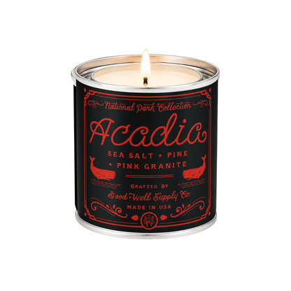 Acadia National Park Candle by Good & Well Supply Co.