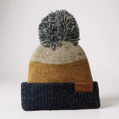 Puff knit beanie by Keep the Littles Wild