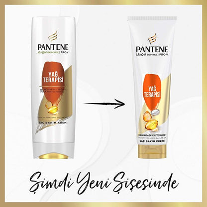 Pantene Nature Fusion Hair Care Cream - Nourishing, Repair Damaged Hair, Sustainable Packaging by Beauty Care Bag