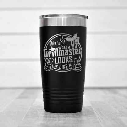 Grillmaster Tumbler - Insulated Stainless Steel Double Wall Tumbler For BBQ Gift by Joyful Moose
