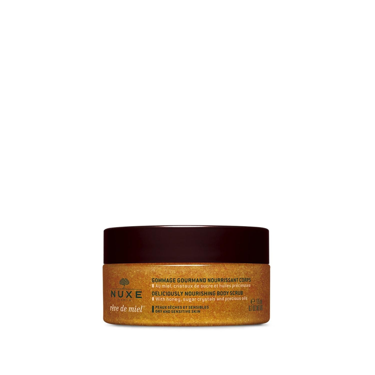 Nuxe Reve De Miel Body Scrub - Luxurious Natural Exfoliant & Moisturizer for Soft Skin by Beauty Care Bag